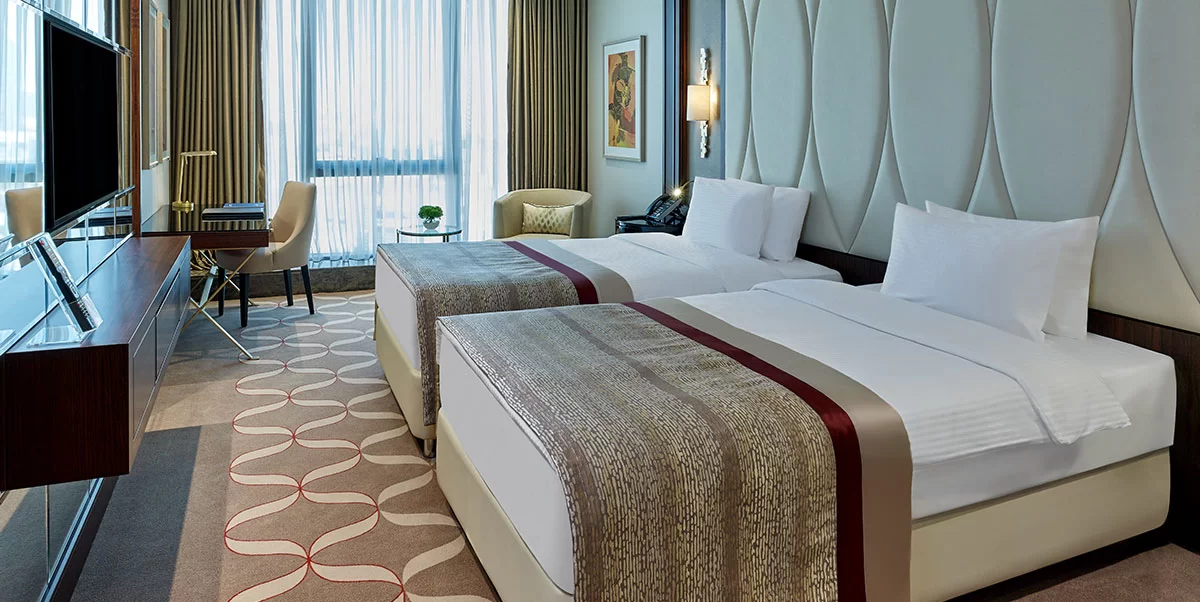 DELUXE ODA, 2 ADET TEK KİŞİLİK YATAKLI