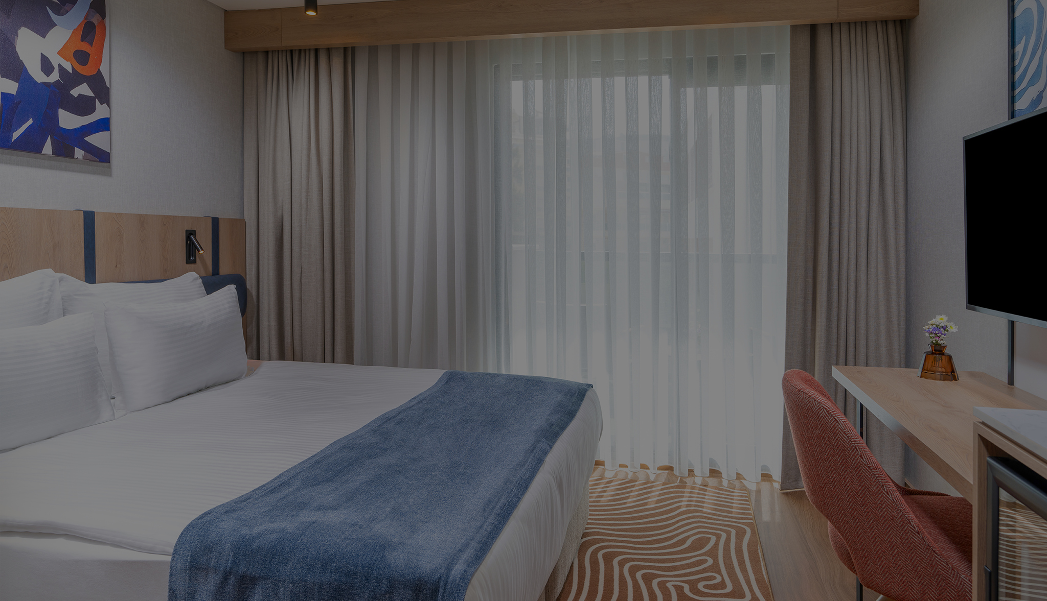 TRENDY ODA, BÜYÜK YATAKLI