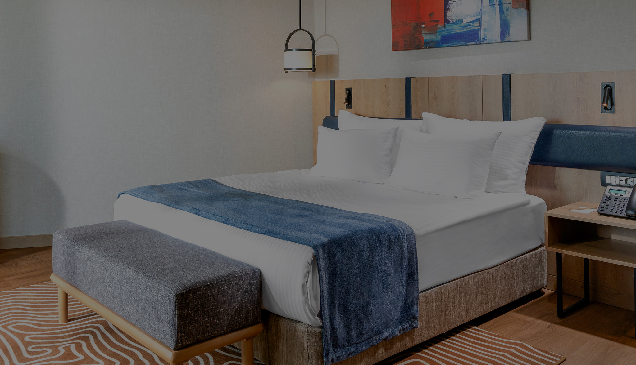 DELUXE ODA, BÜYÜK YATAKLI