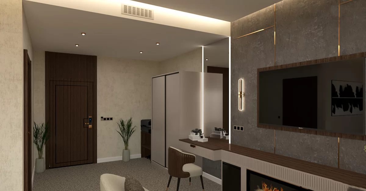 DELUXE ODA, BÜYÜK YATAKLI, GÖL MANZARALI VE BALKONLU