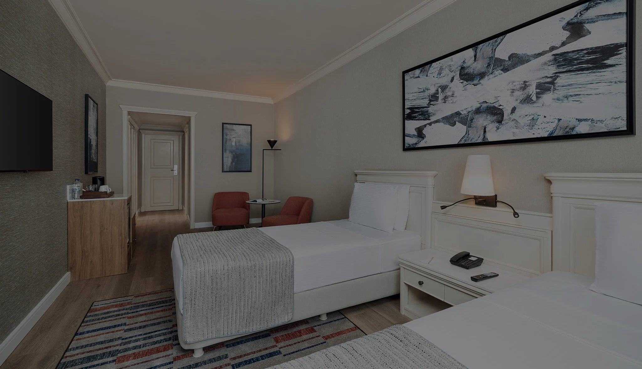 TRENDY ODA, 2 ADET TEK KİŞİLİK YATAKLI