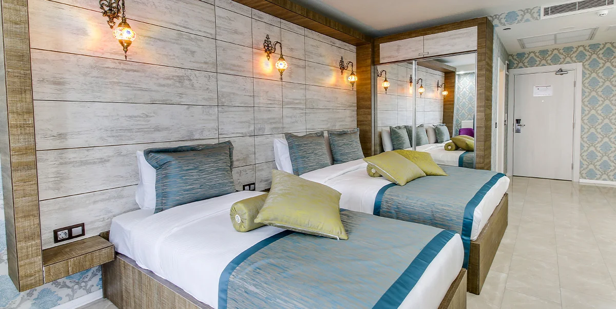 TRENDY ODA, 2 ADET TEK KİŞİLİK YATAKLI